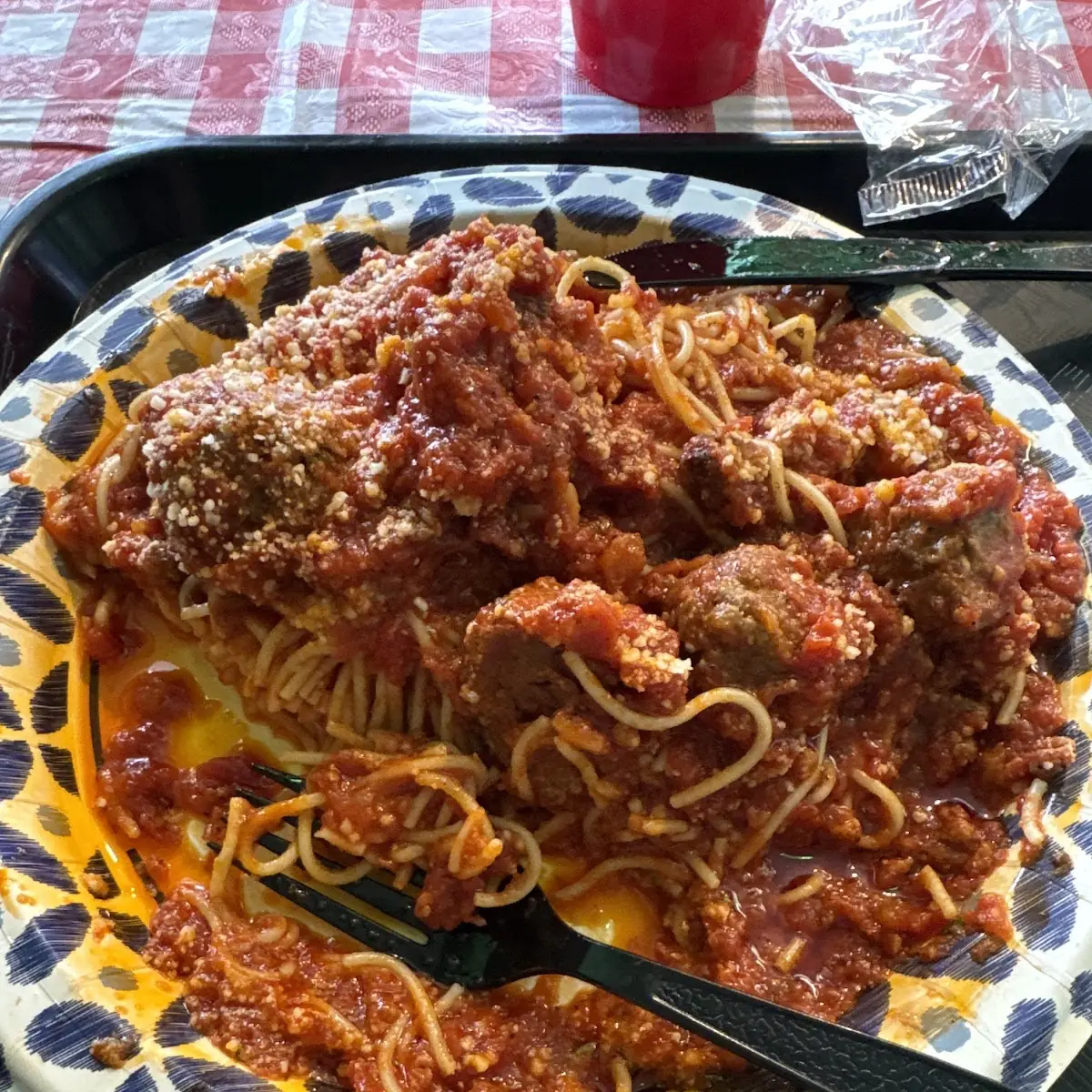 Spaghetti Meatballs