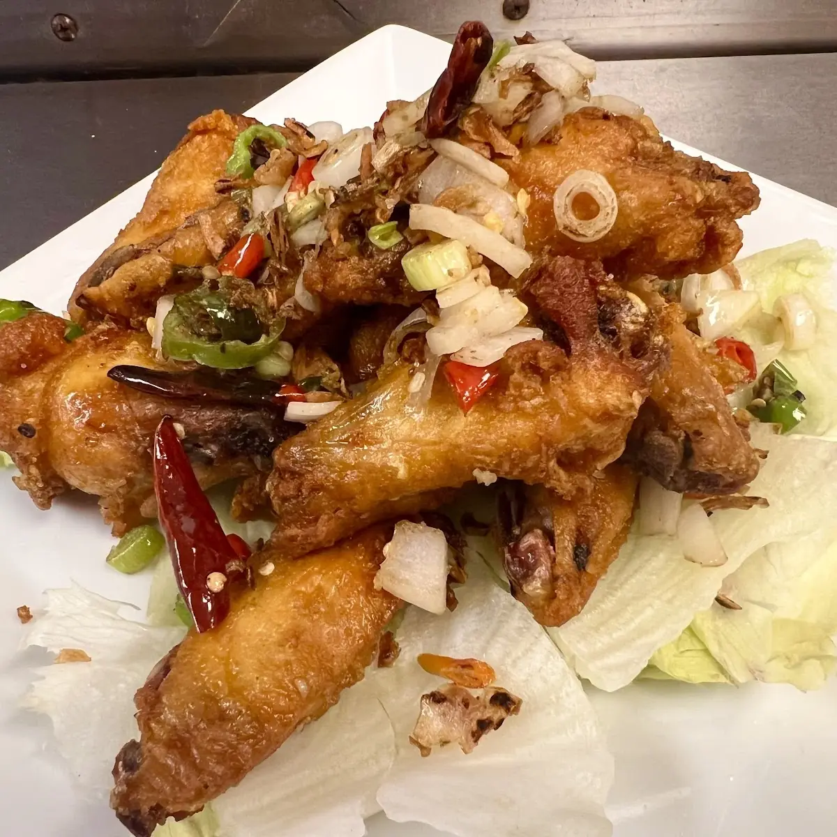Salt Pepper Chicken Wings