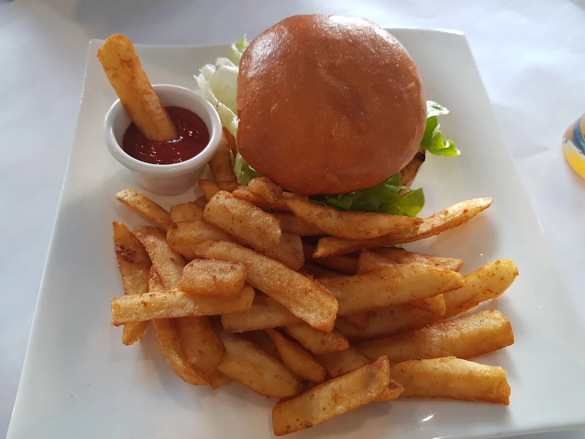 Jumbo Burger Bun, Grill @ Gordon