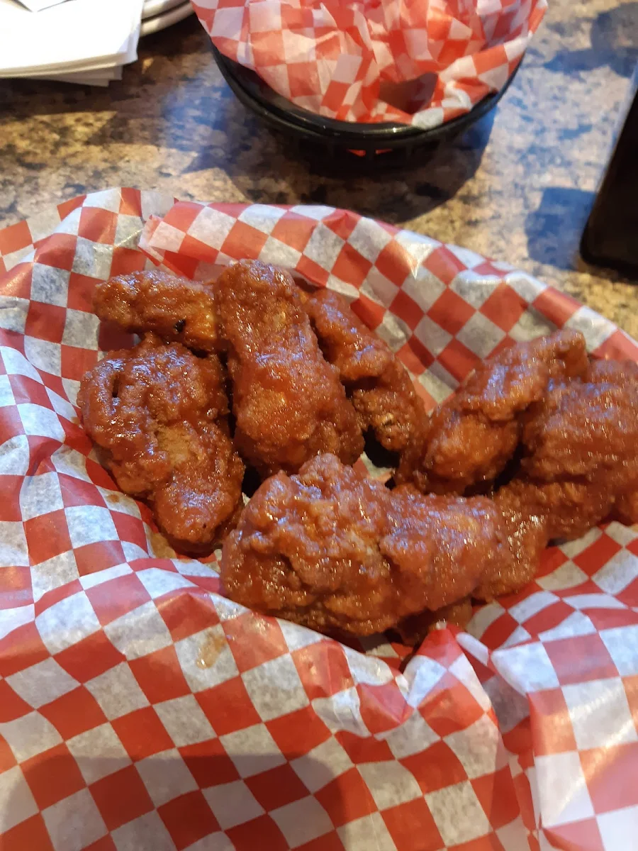 Fried Breaded Chicken Wings