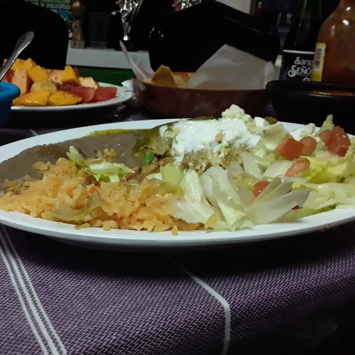 Enchiladas Verdes Queso