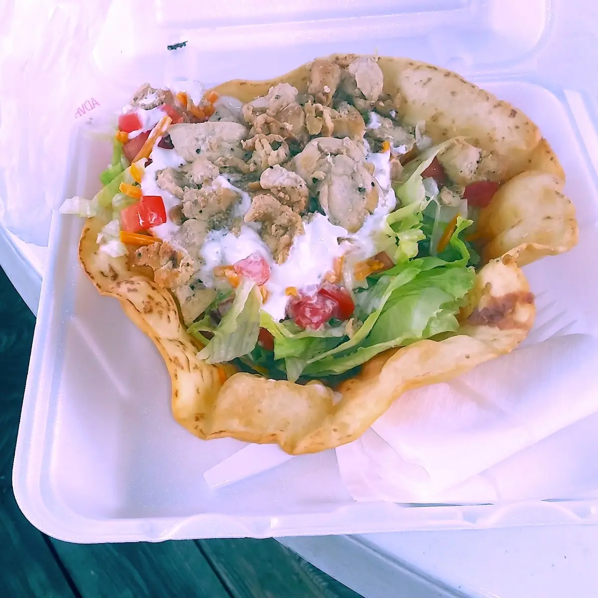 Chicken Taco Salad