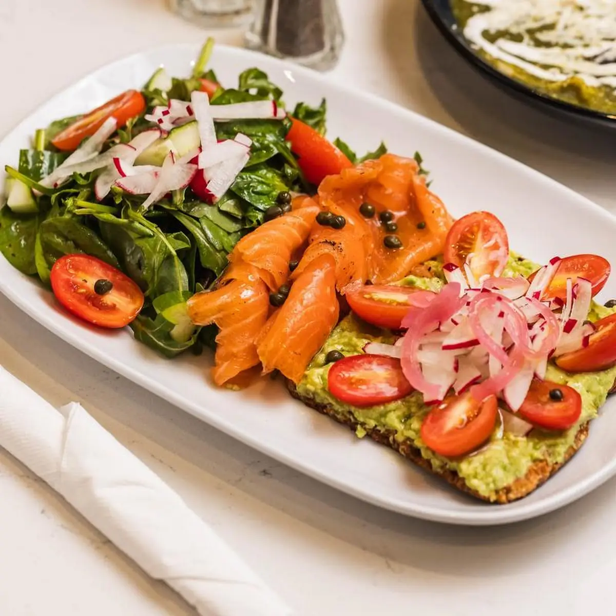 Smoked Salmon Breakfast Platter