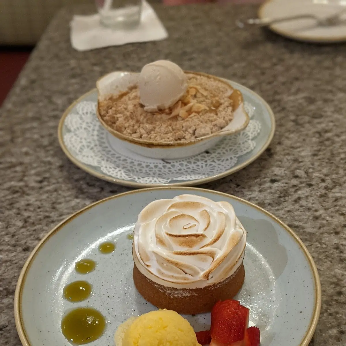 Key Lime Meringue Dome