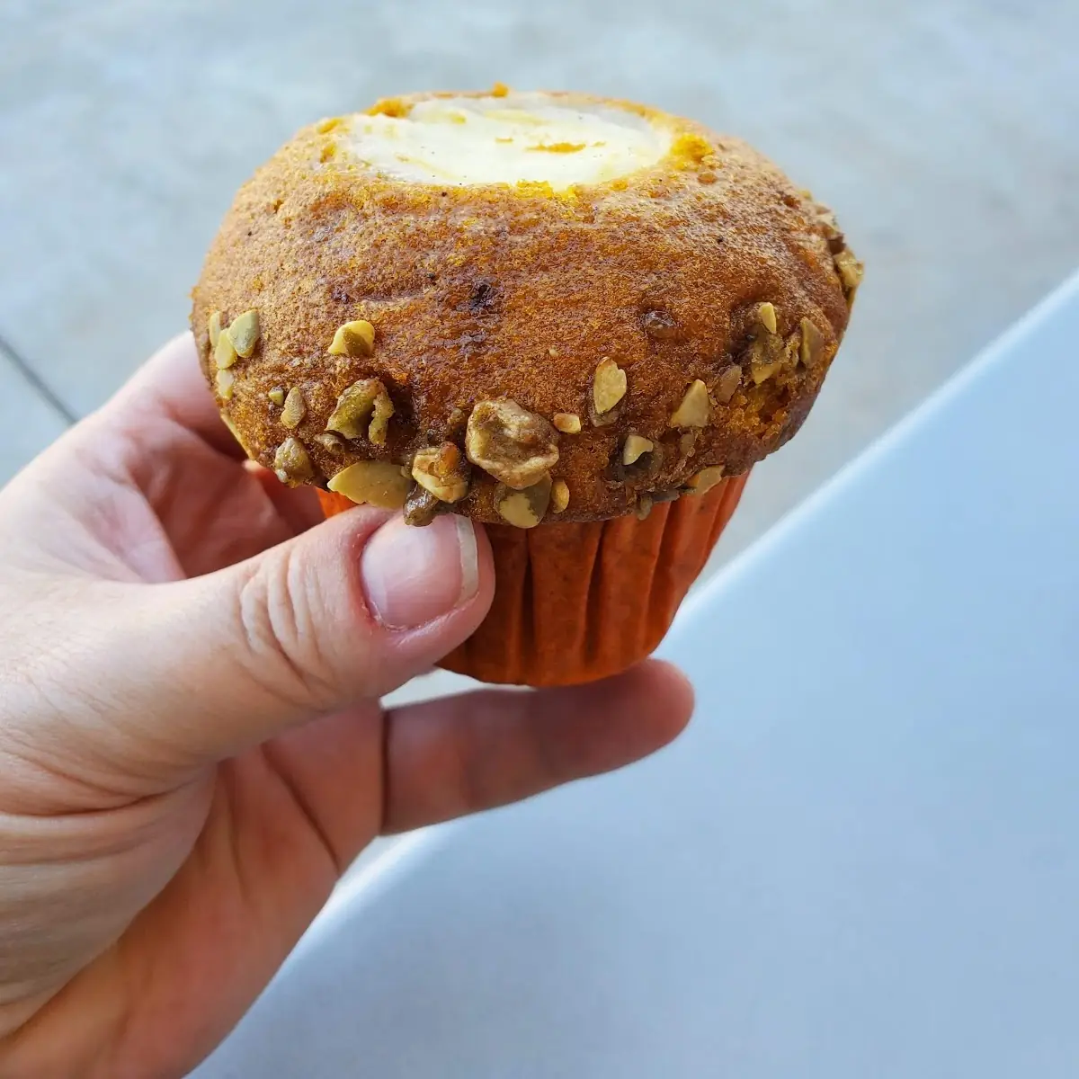 Pumpkin Cream Cheese Muffin