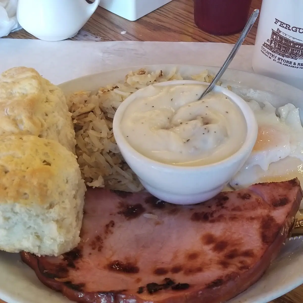 Country Ham and Eggs