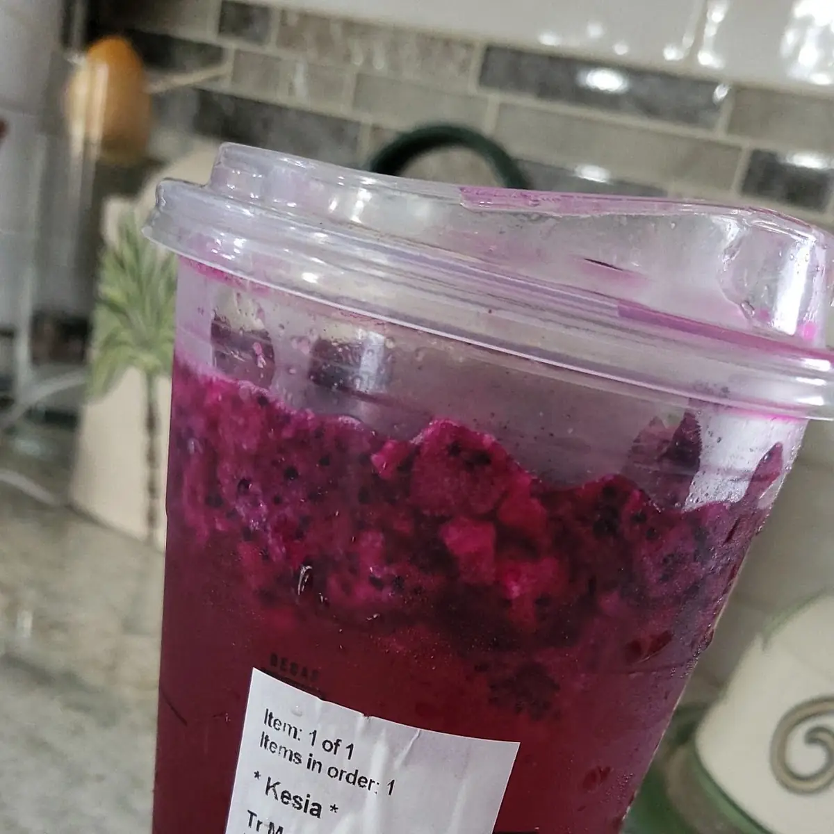 Dragon Fruit Lemonade