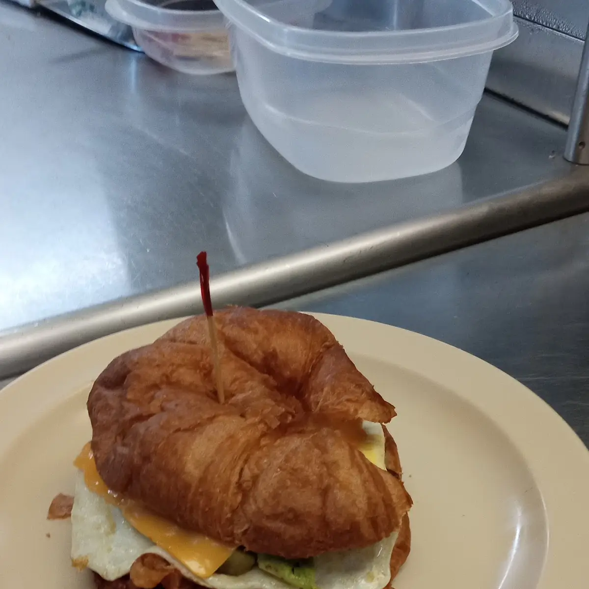 Egg Meat & Cheese Croissant