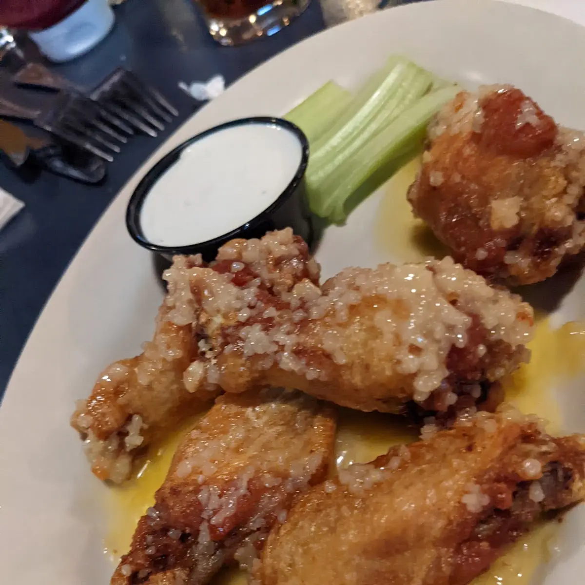 Garlic Parmesan Wings