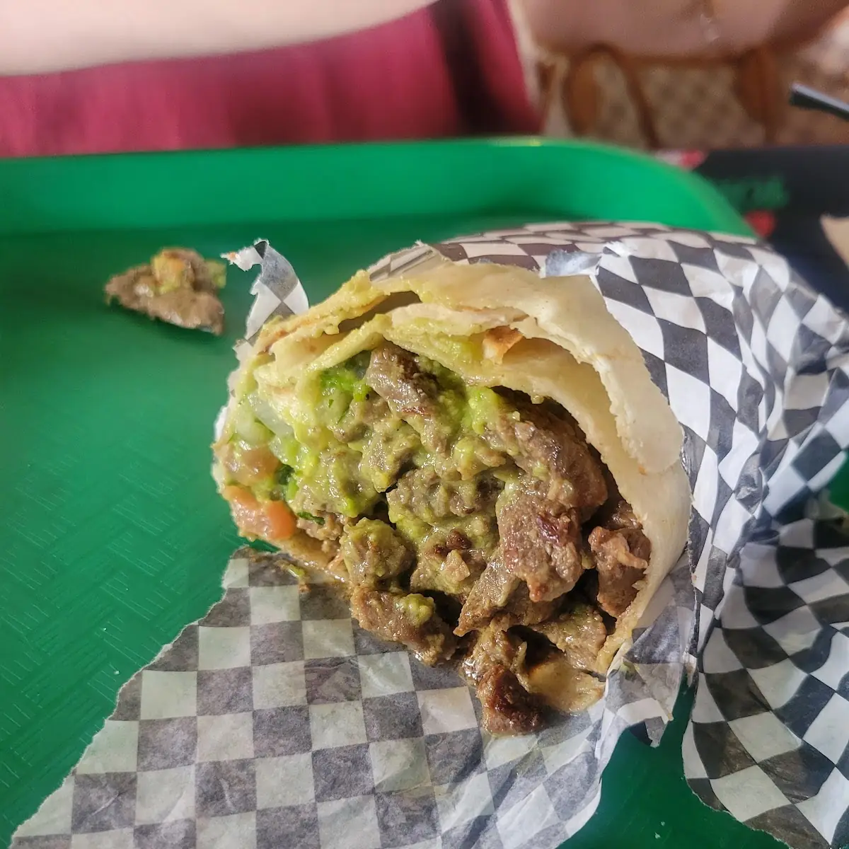Ground Beef Burrito