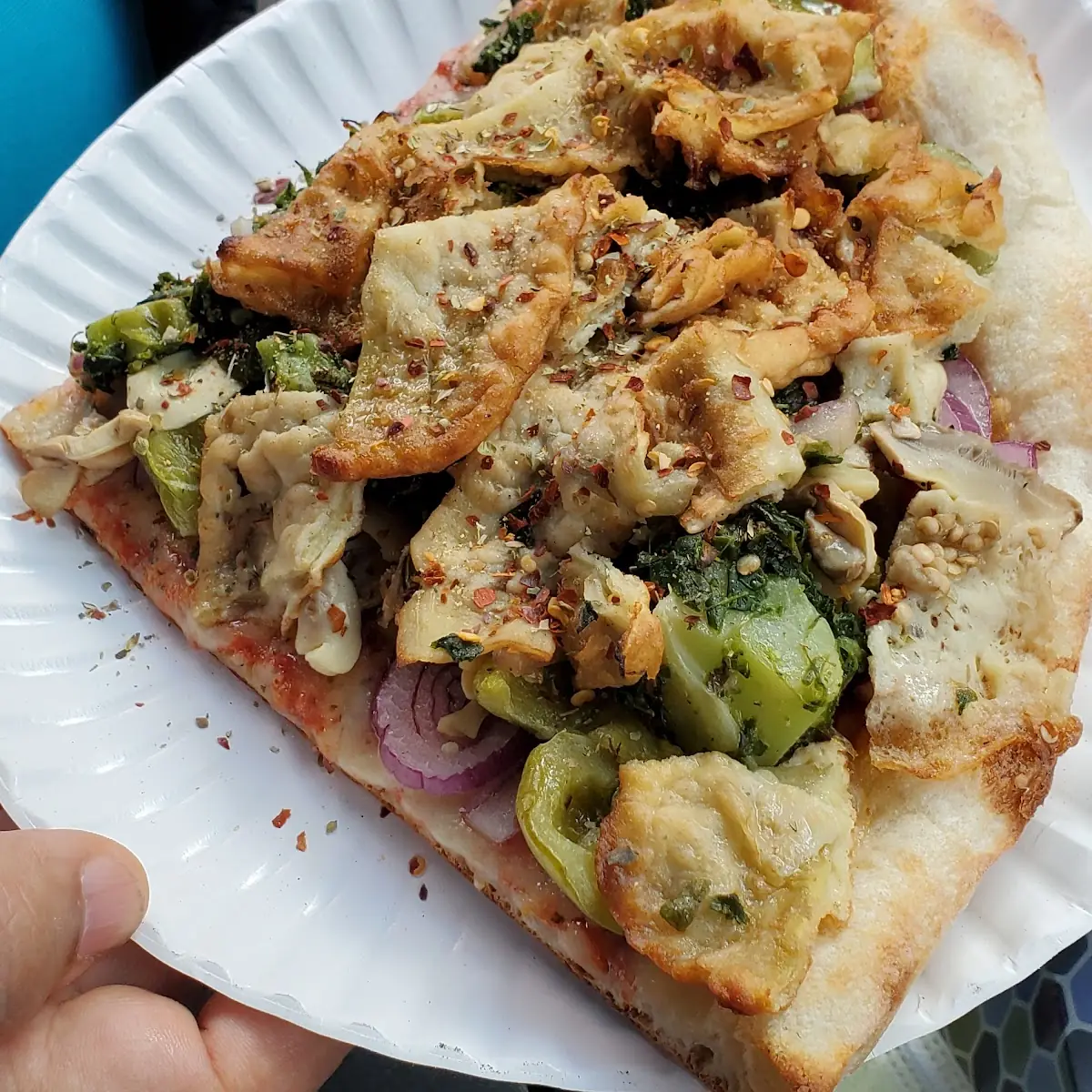 Veggie Pizza Slice