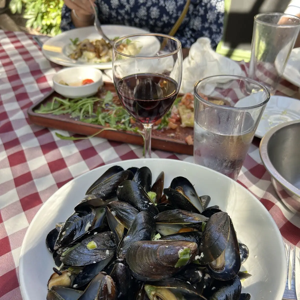 White Wine Mussels