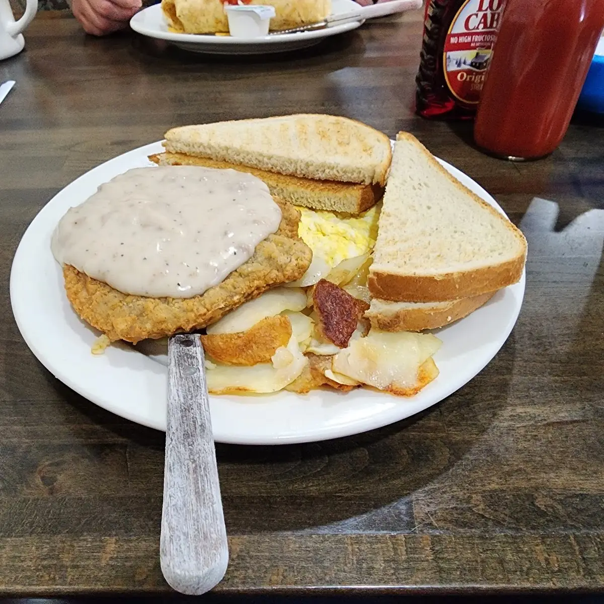 Chicken Fried Steak N Eggs