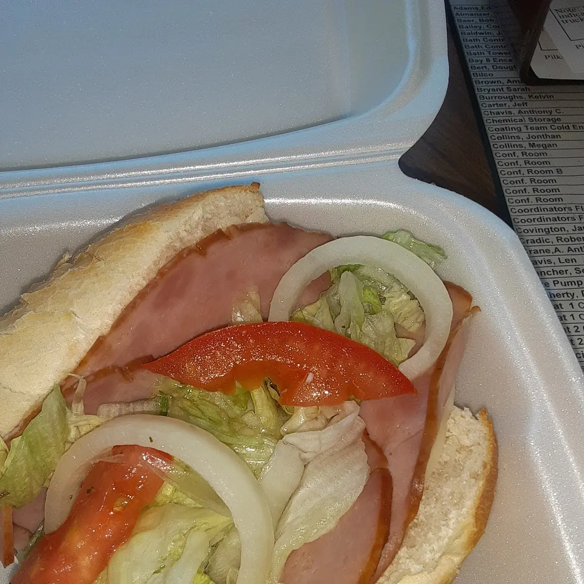 Ham & Cheese Sub