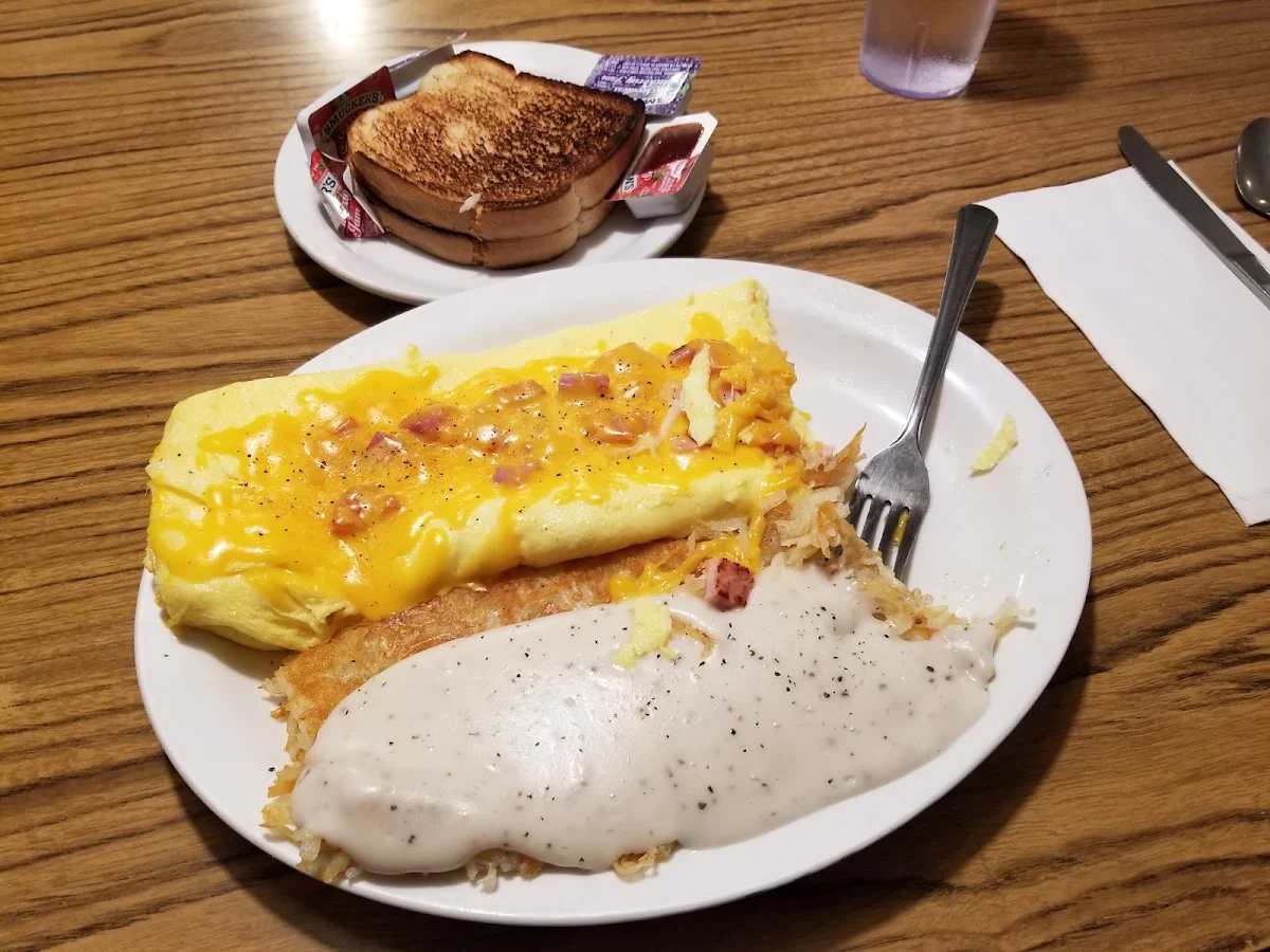 Ham and Cheese Omelette