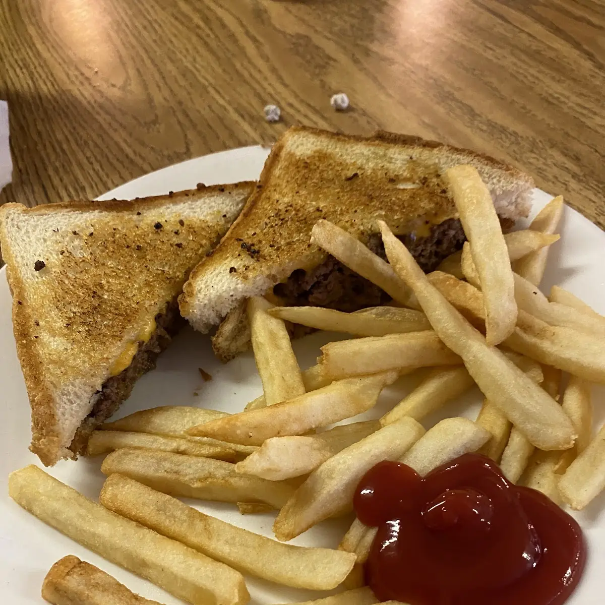 Grlled Cheese and Fries