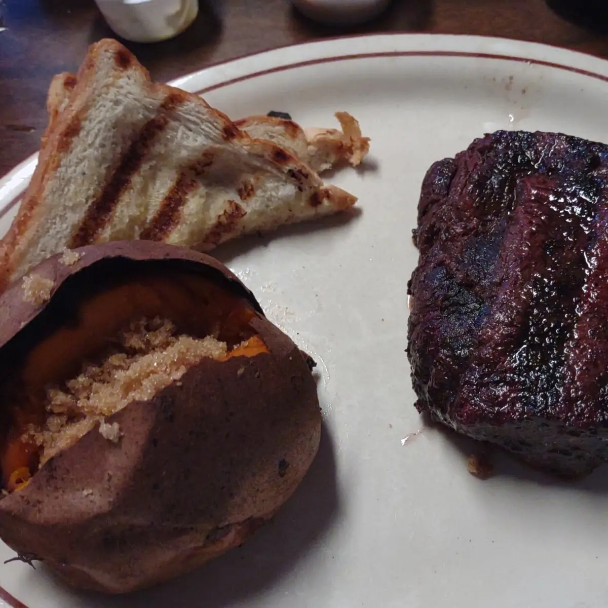 Ribeye Steak with Sweet Potato