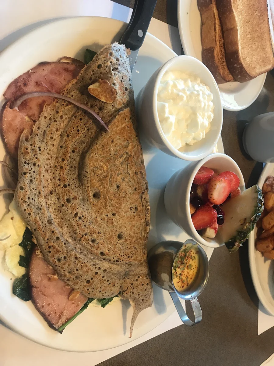 1 Crepe Sarasin 1 Buckwheat Crepe, Krokos