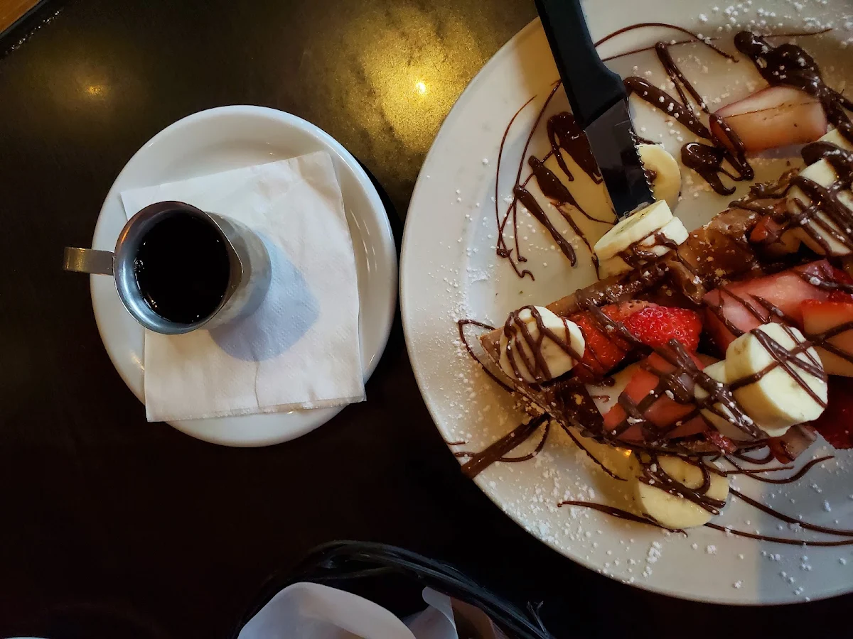 Gaufre Fraises Bananes, Krokos