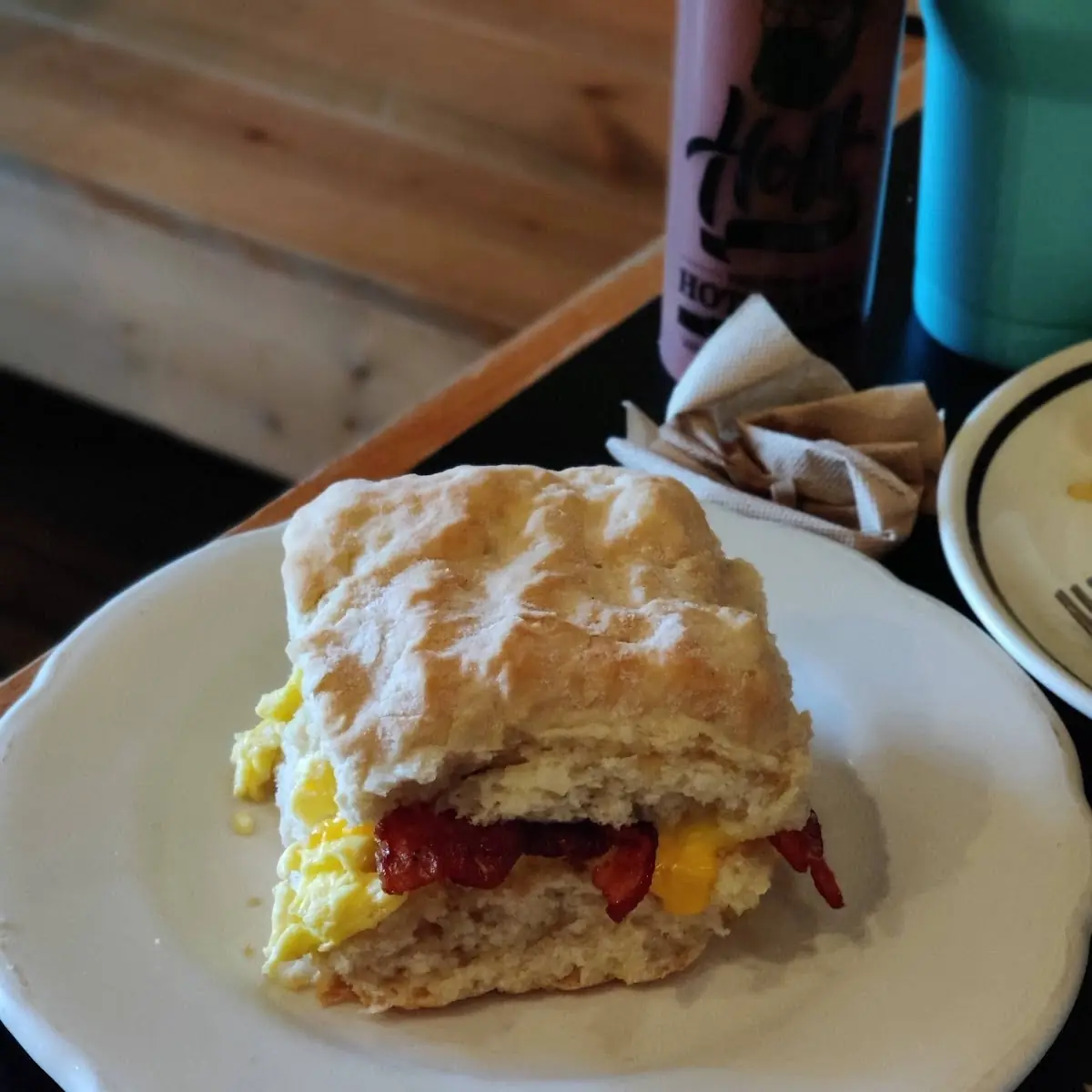 Bacon Egg and Cheese Biscuit