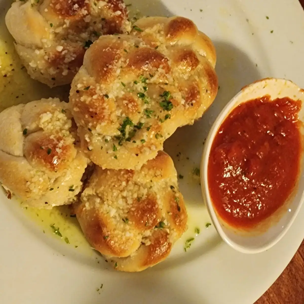 Parmesan Bread Knots
