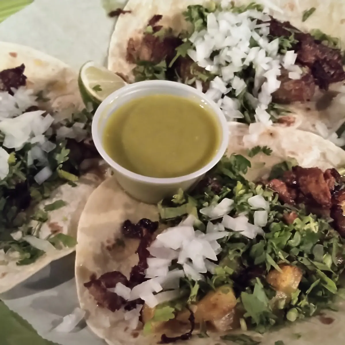 Tacos Asada Al Pastor