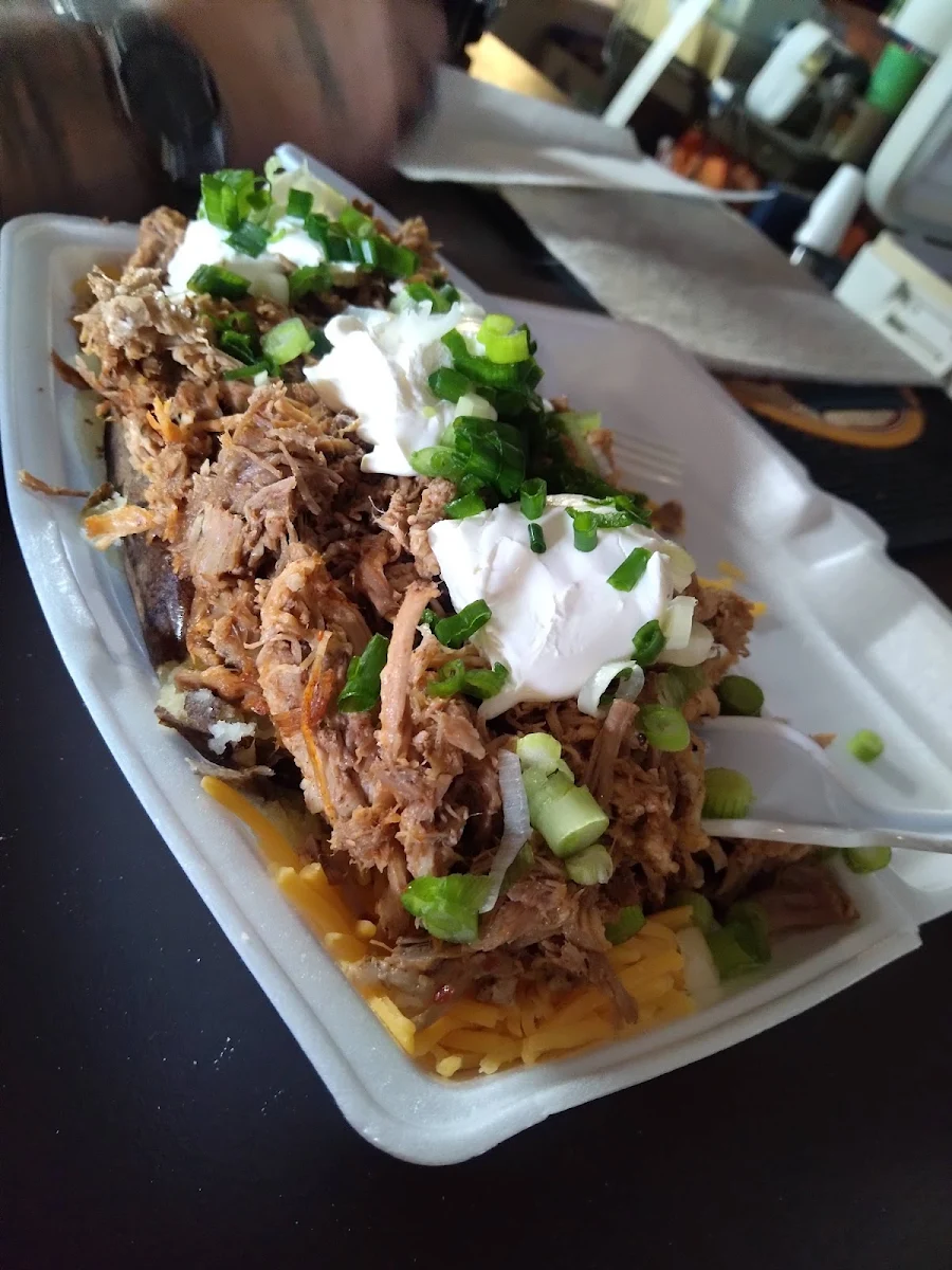 Loaded and Stuffed Baked Potato