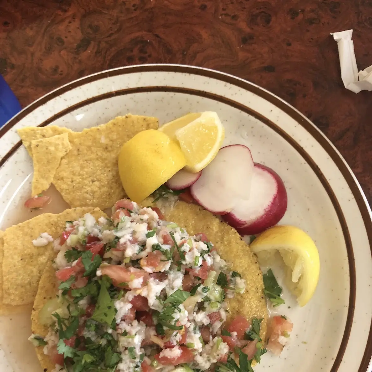 Tostada De Ceviche