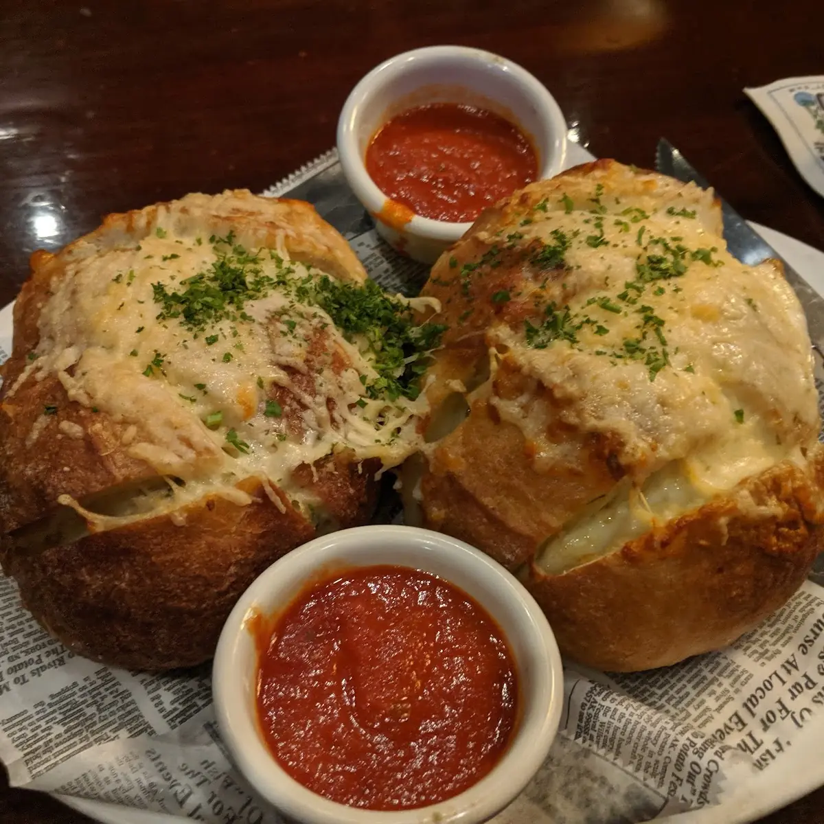 Cheesy Garlic Bread