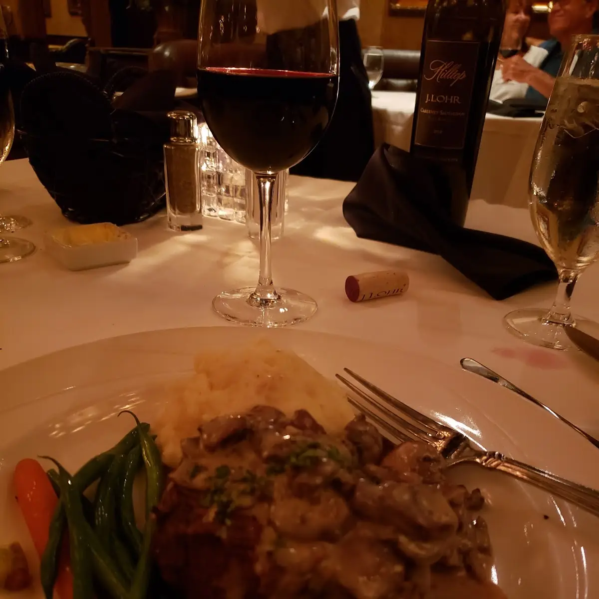 Filet in Mushroom Sauce