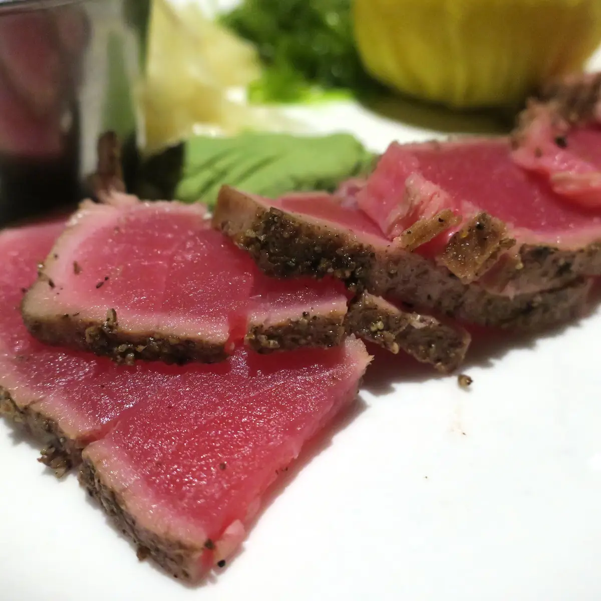 Pepper Crusted Ahi