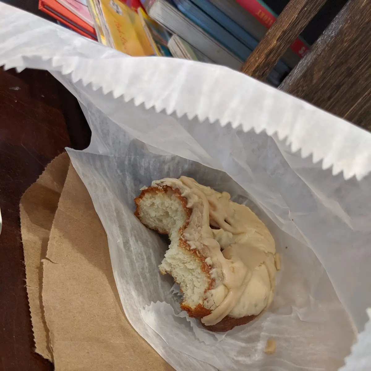 Peanut Butter Waffle Donut