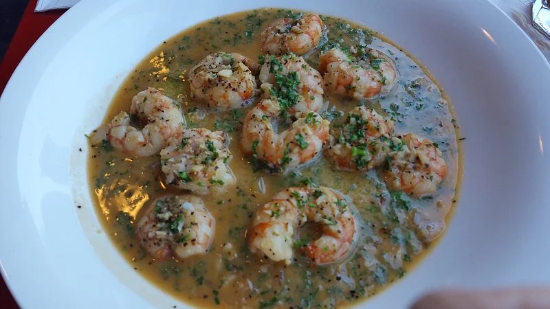 Garlic Butter Shrimp, Linh Café