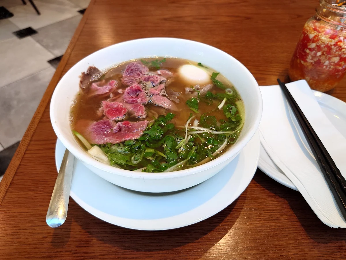 Mini Beef Pho Bo, Linh Café