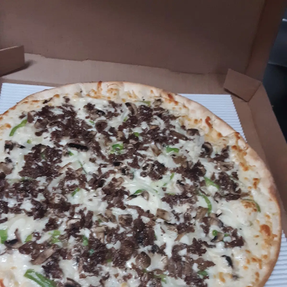 Cheesesteak Pizza