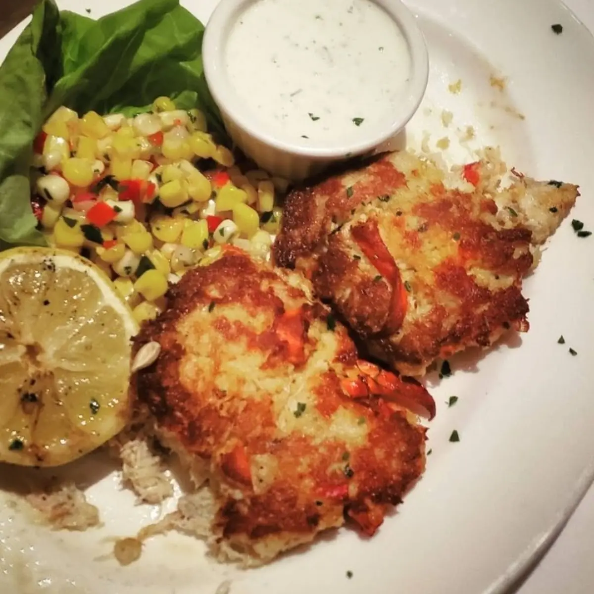 Lobster and Crab Cakes