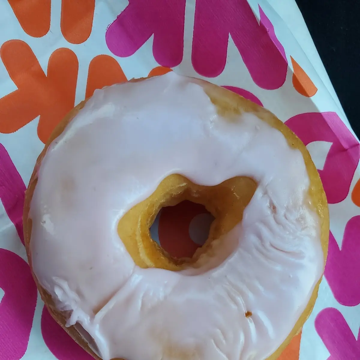 Strawberry Frosted Donut