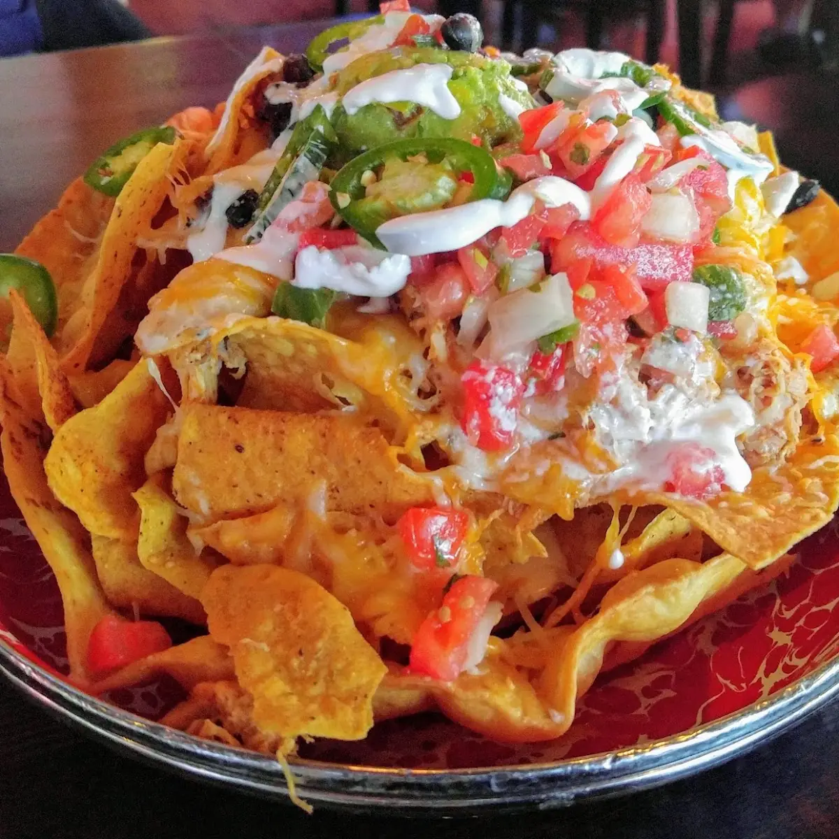Smoked Chicken Nachos