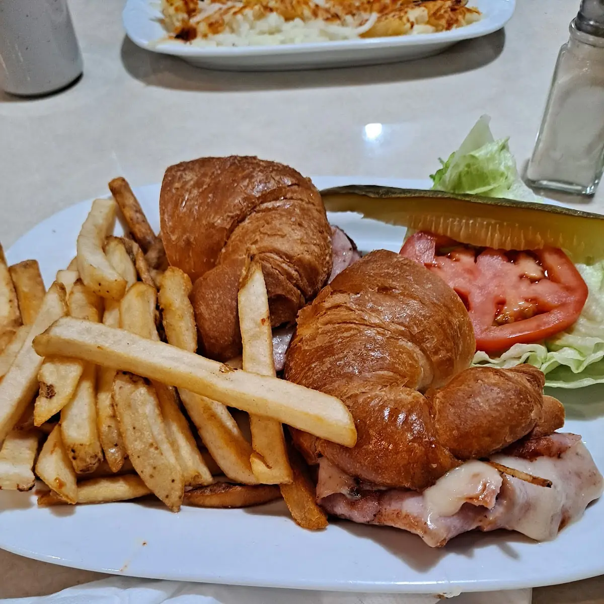 Ham and Cheese Croissant