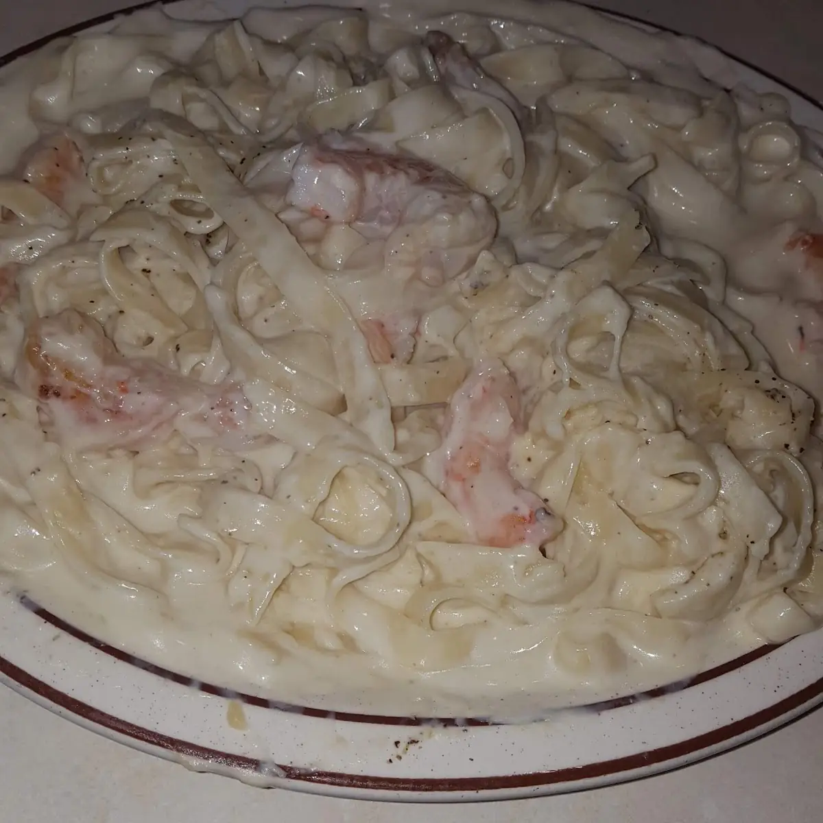 Shrimp Alfredo