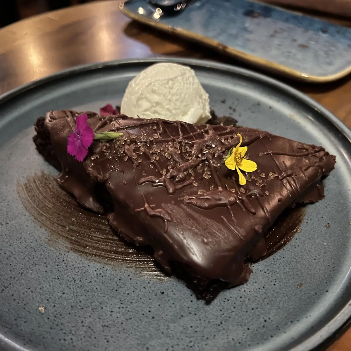Smoked Chocolate Cake