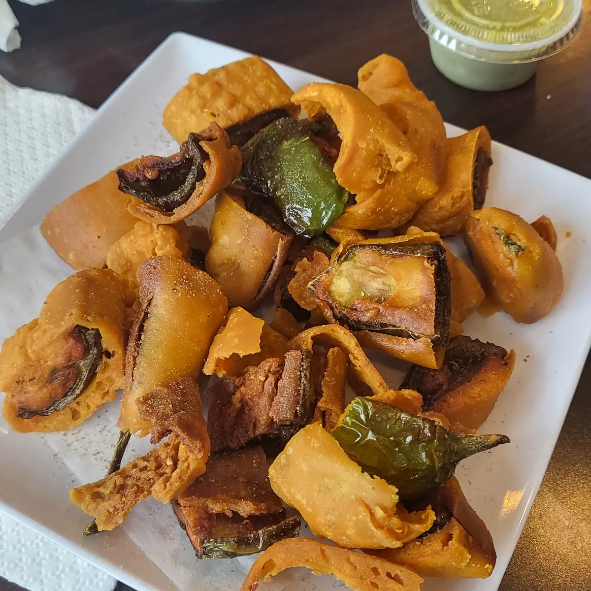 Cut Mirchi Bajji