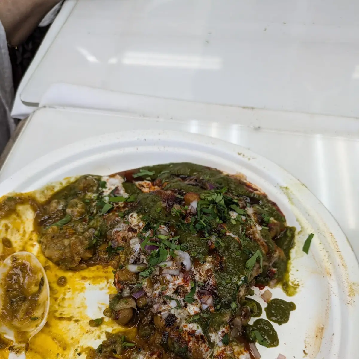 Aloo Samosa Chaat