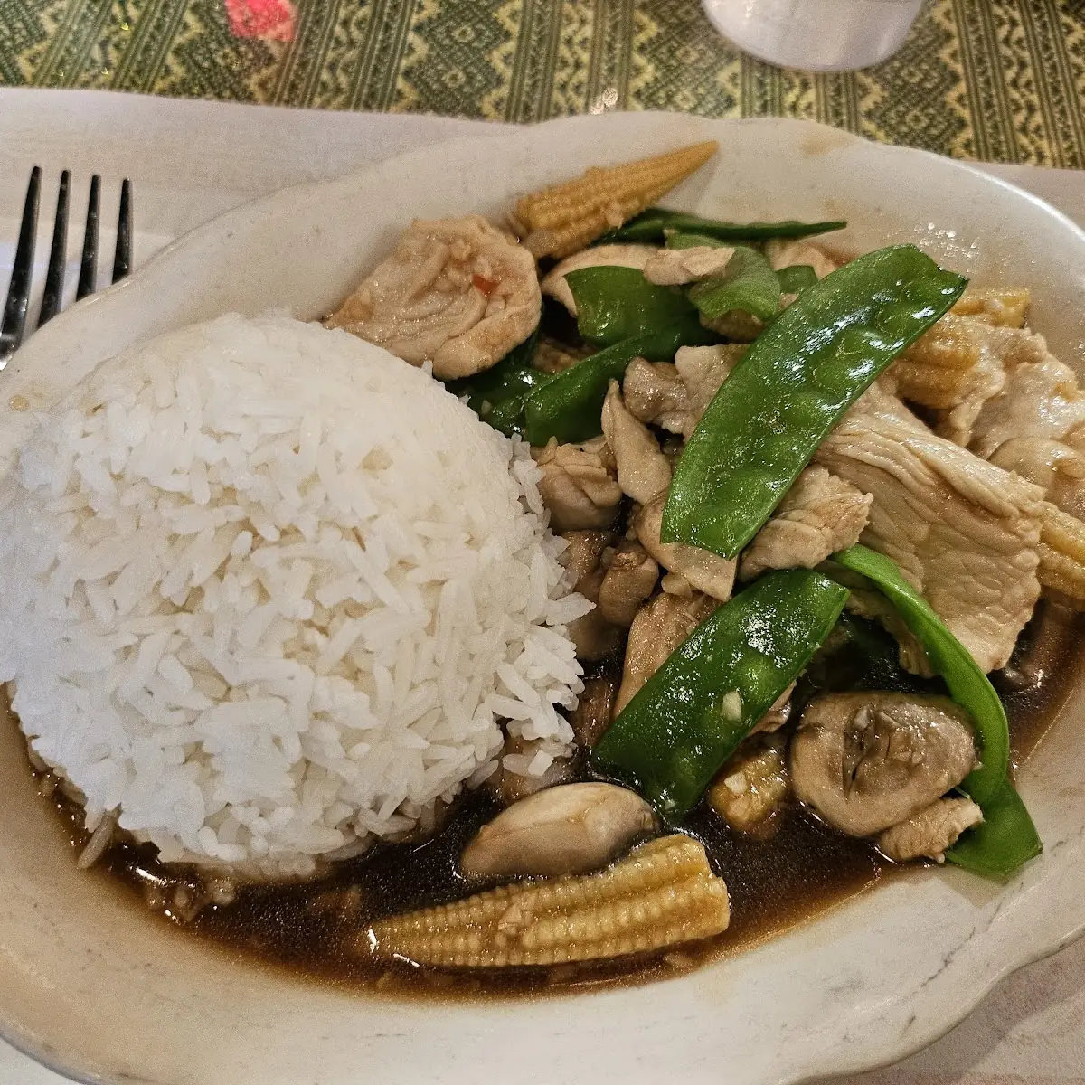 Garlic Chicken Lunch