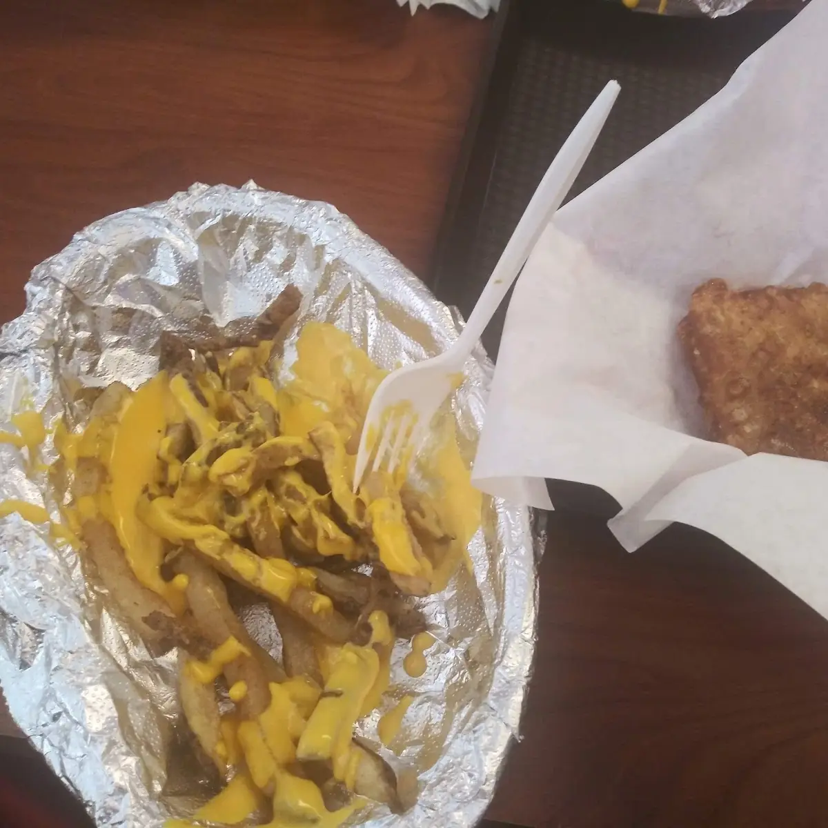 Pizza Puff & Cheese Fries