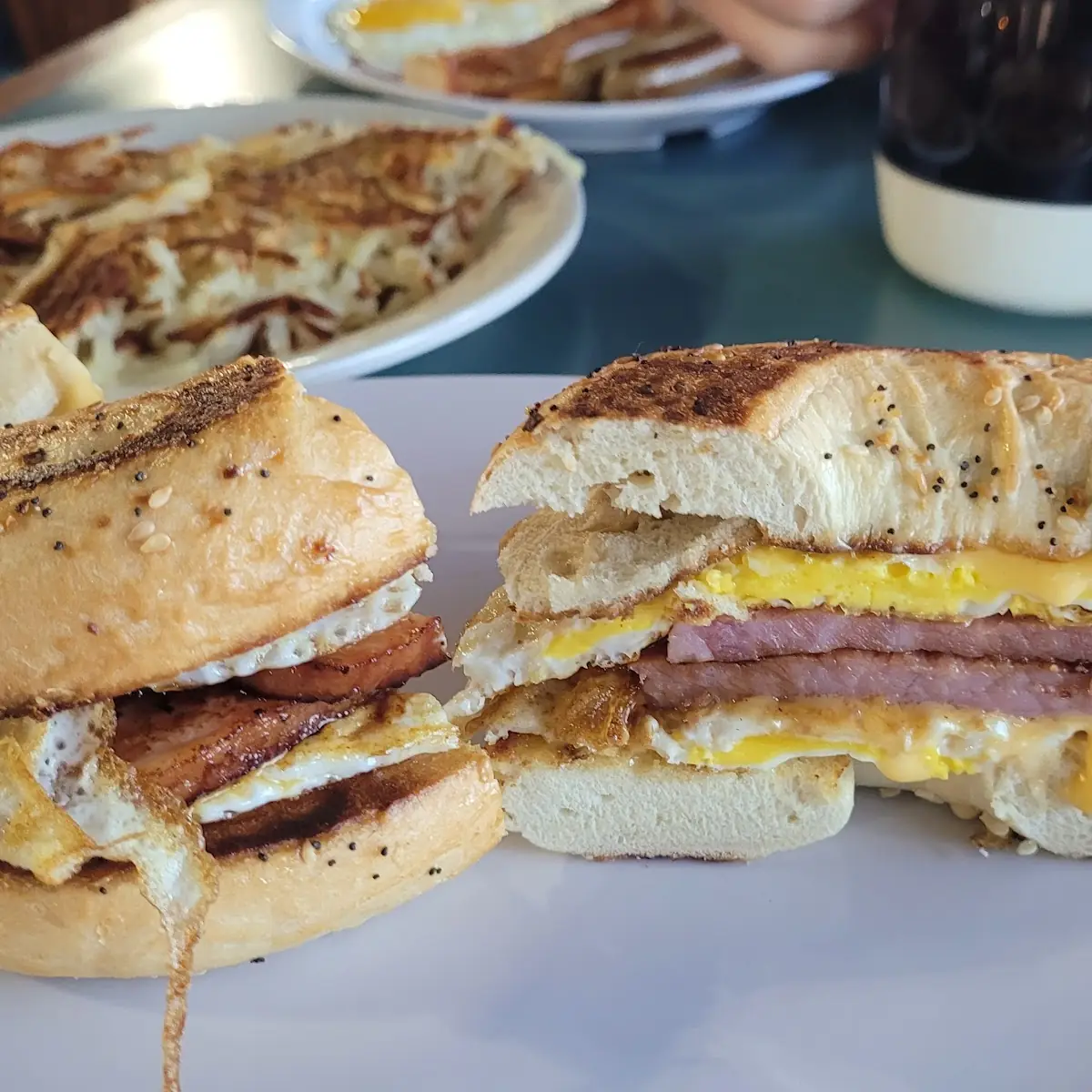 Bagel, Egg & Cheese Sandwich