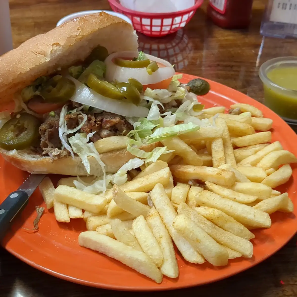 Carnitas Torta