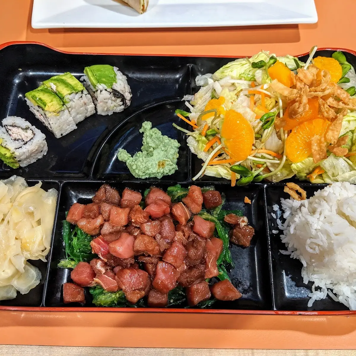 Ahi Tuna Bento Box