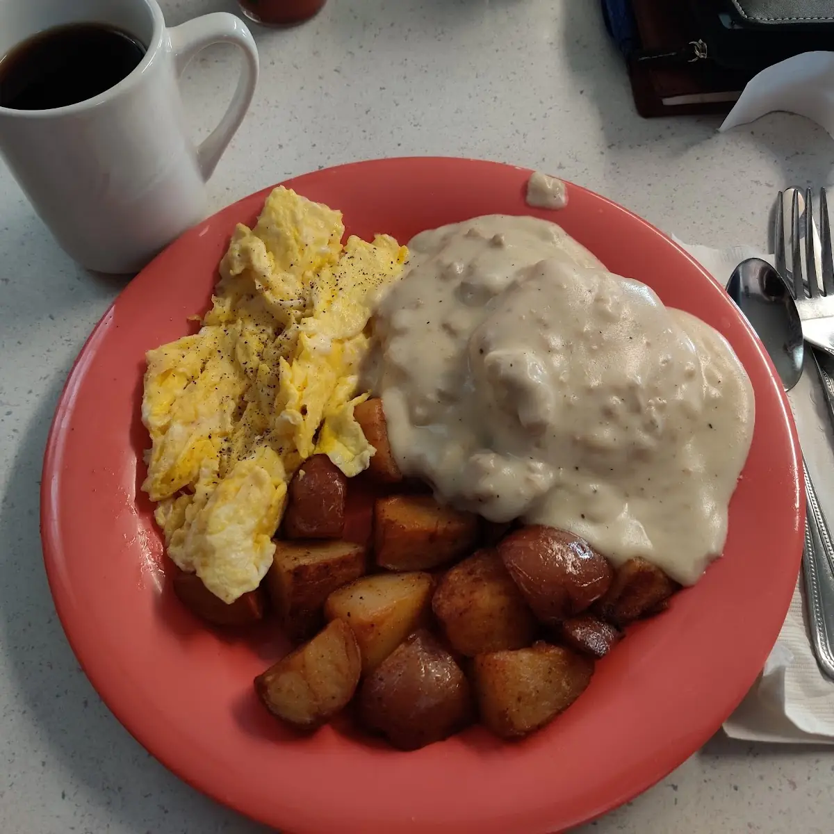 Biscuits and Sausage Gravy