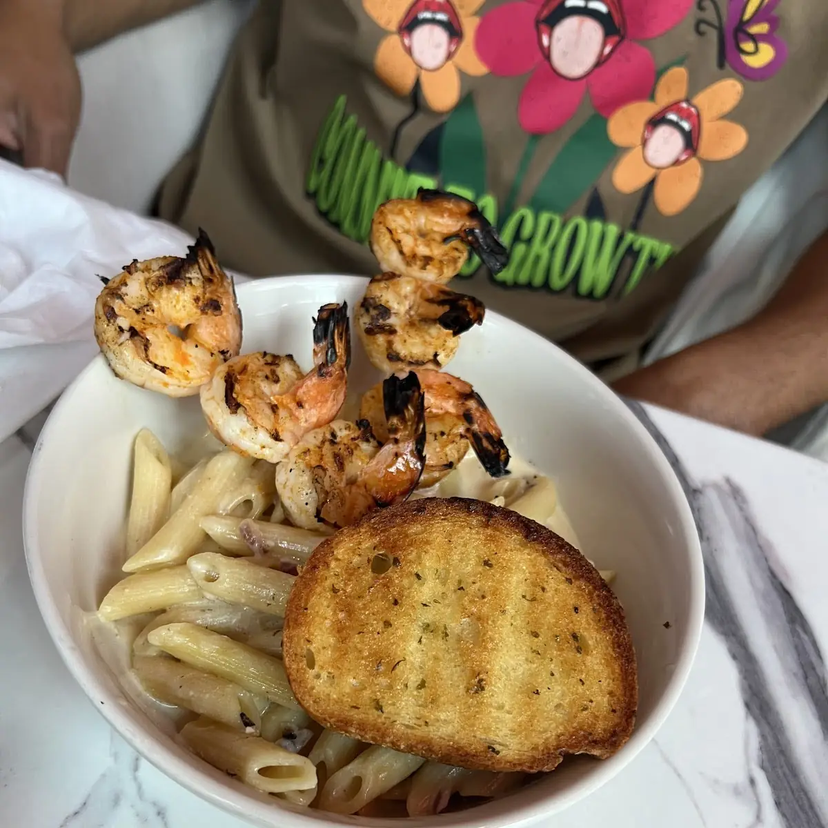 Shrimp Alfredo